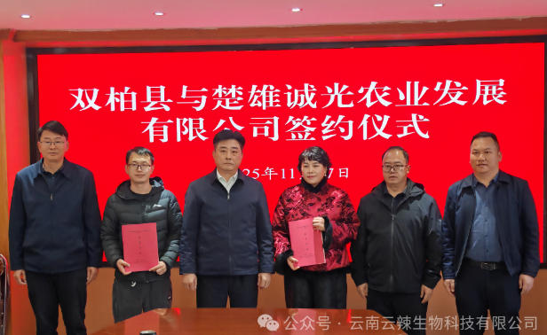 政企携手振兴辣椒产业